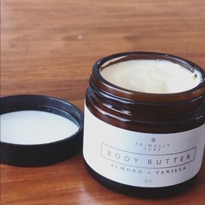 Primally pure almond vanilla body butter